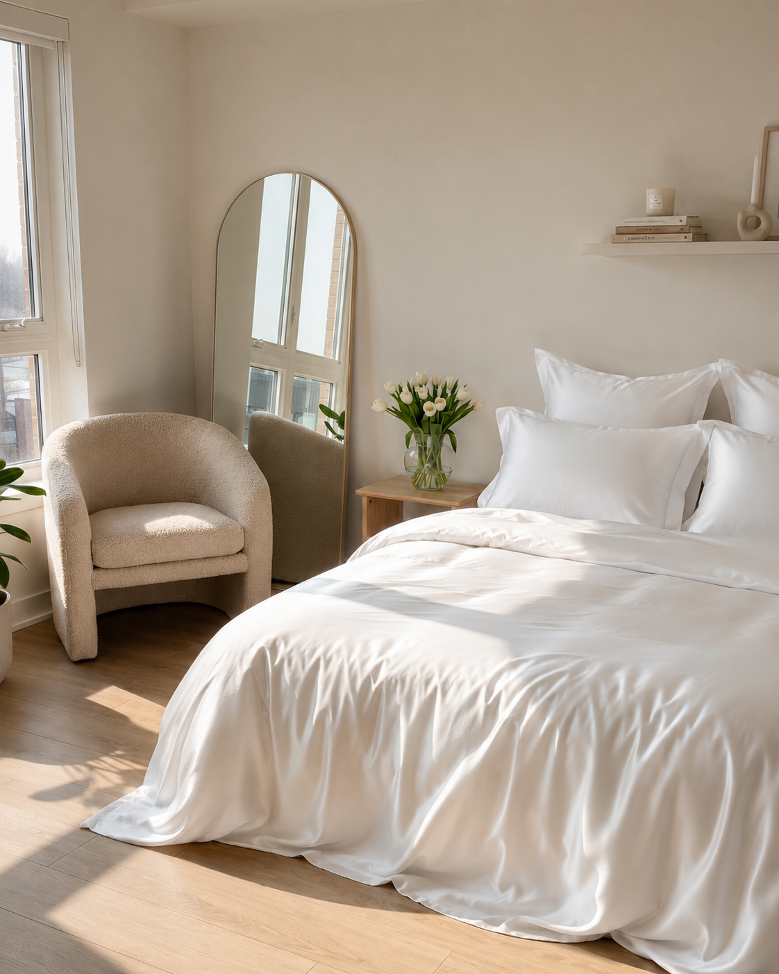 Premium Bamboo Bedding Set — Polyester-Free