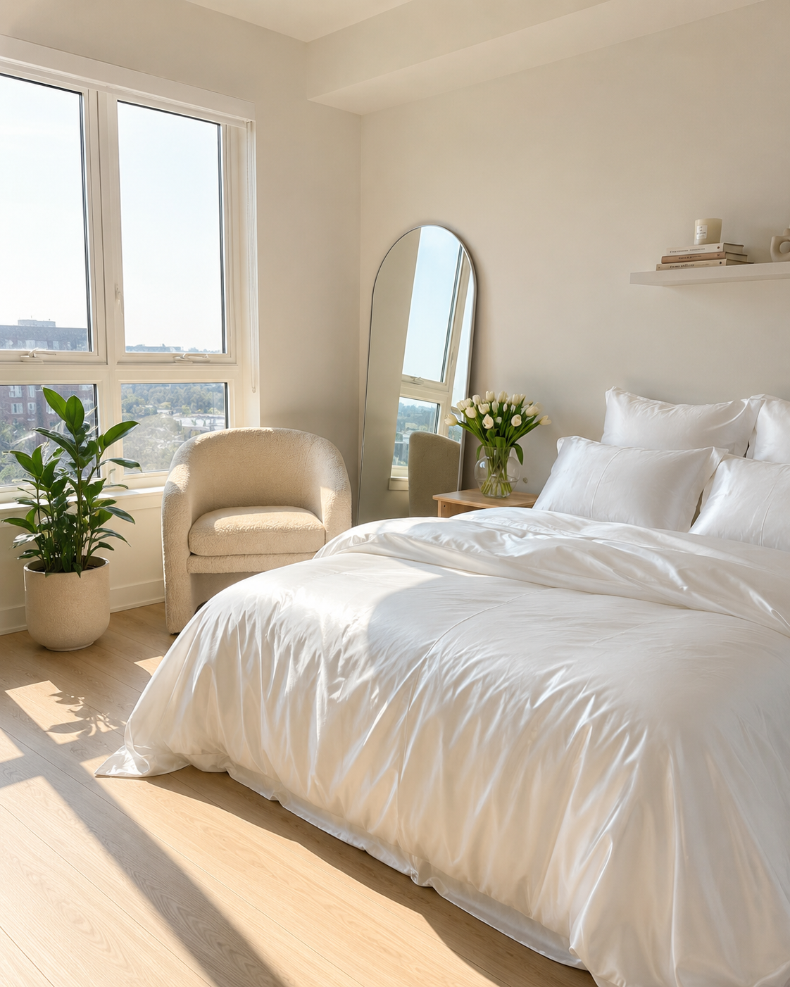 Premium Bamboo Bedding Set — Polyester-Free
