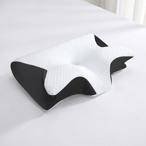Memory Foam Neck Pillow — Cervical Support