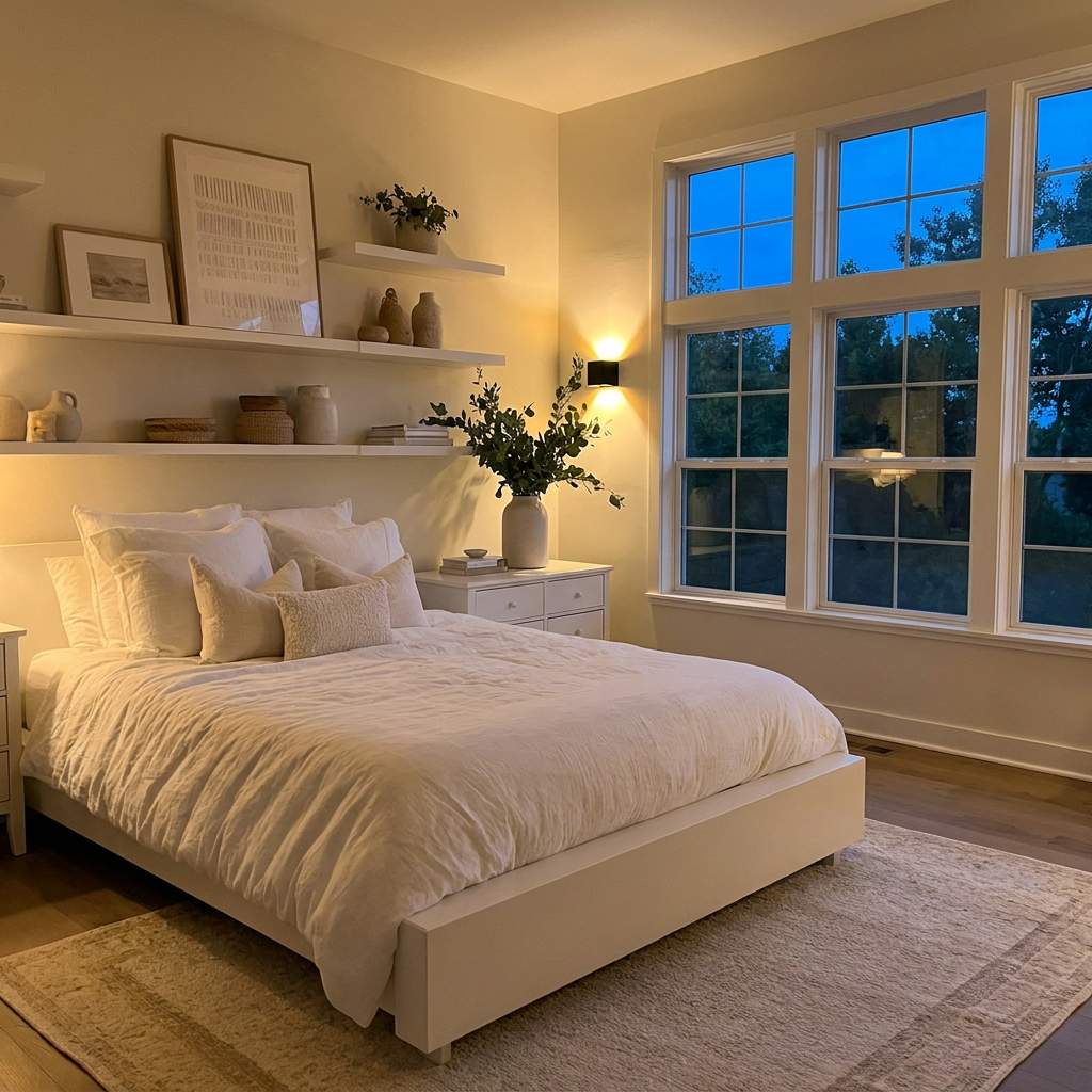 Wireless Motion Sensor Wall Light – Rechargeable & Dimmable with Remote